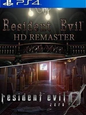 2 JUEGOS EN 1 RESIDENT EVIL 0 MAS RESIDENT EVIL 1 PS4