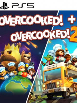 2 JUEGOS EN 1 Overcooked mas Overcooked 2 PS5